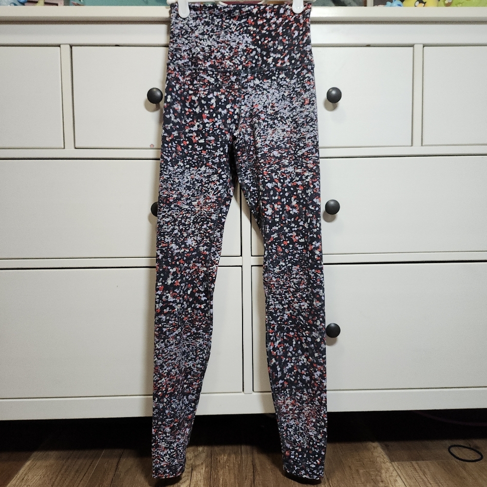 Lululemon Women's Align HR Pant 28" Water Blossom W5BZ0S mult color leggings 4 - Picture 3 of 15